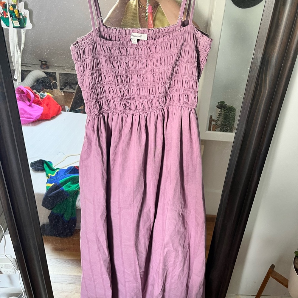 Madewell Lavender Midi Dress